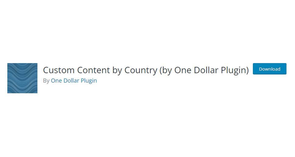 Custom Content by Country