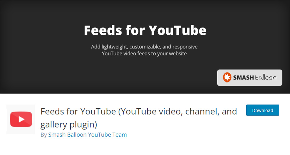 Feeds for YouTube