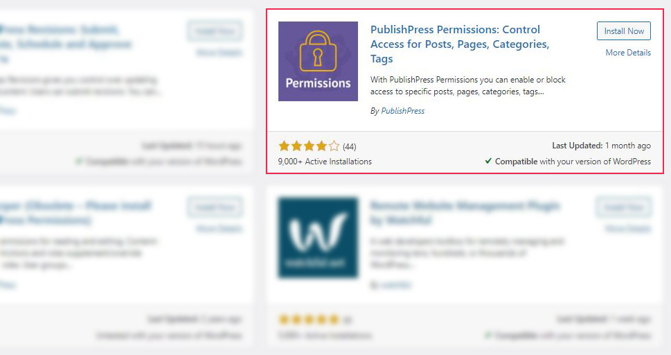 Install PublishPress Permissions