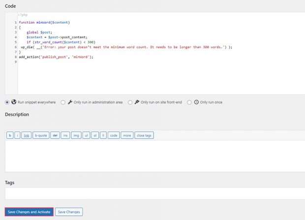 How to Set a Minimum WordPress Word Count for Your Posts - Qode Interactive