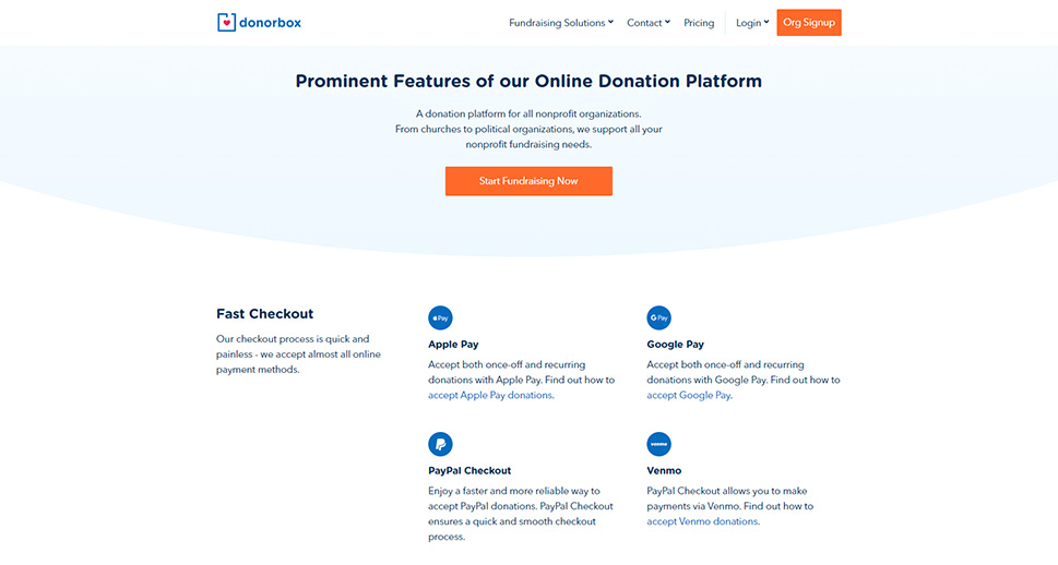 Donorbox – Free Recurring Donation Form