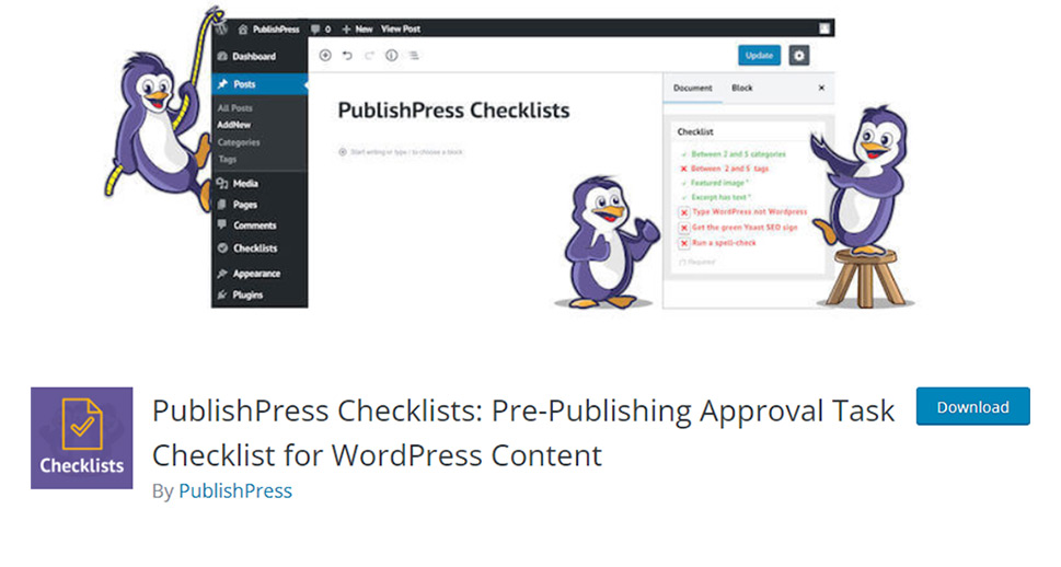 PublishPress Checklists