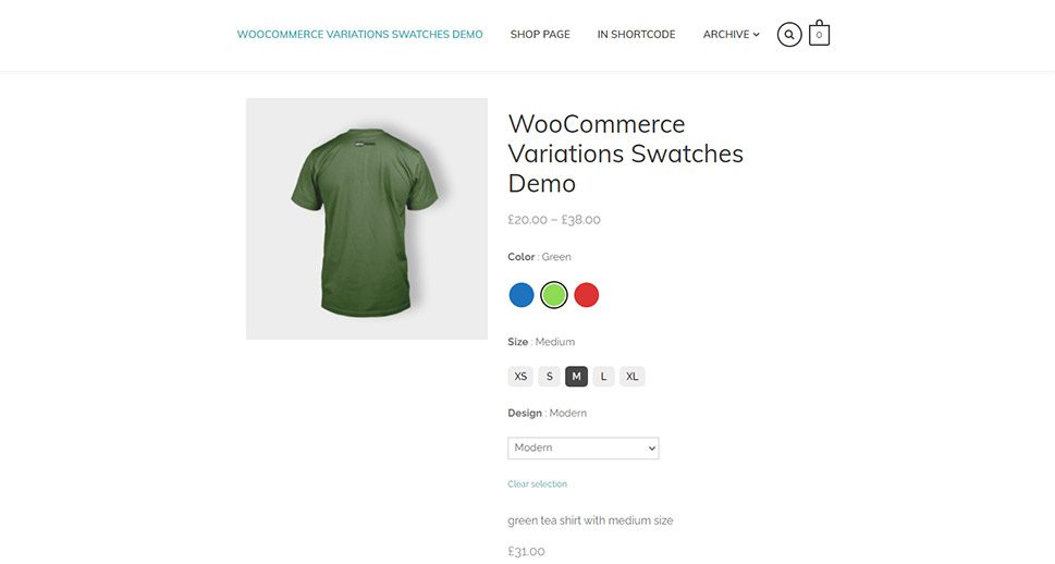 WooSwatches – WooCommerce Color or Image Variation Swatches by WooMatrix