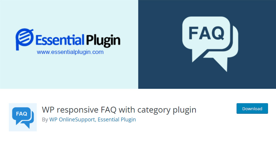WP Responsive FAQ With Category Plugin