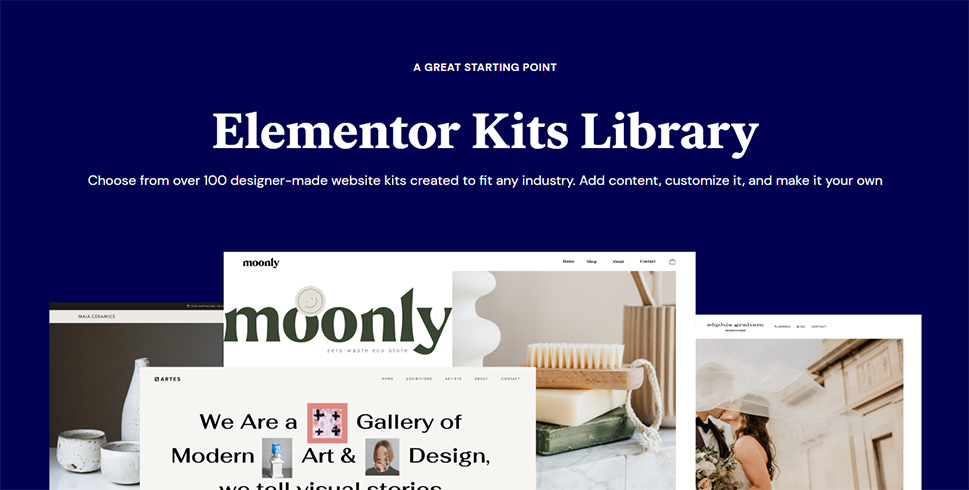 Elementor Kits Library