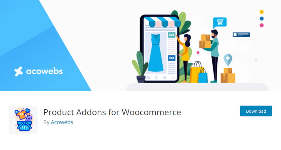 Product Addons for Woocommerce by Acowebs