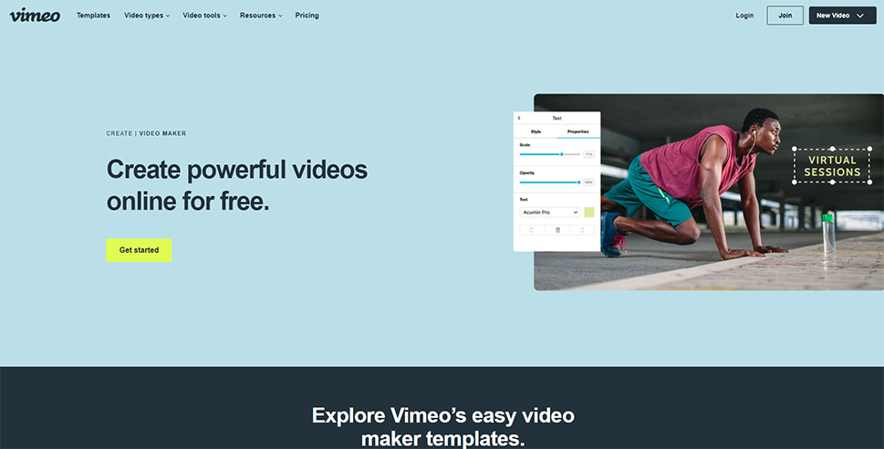 Vimeo Video Maker