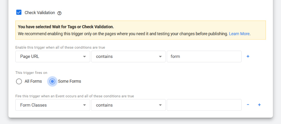 Check Validation