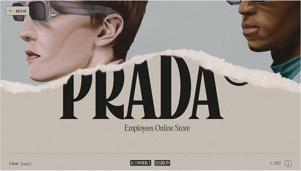 Prada Employees Online Store by Niccolò Miranda