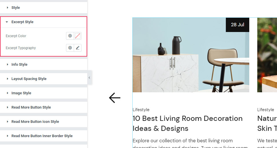 Excerpt Style