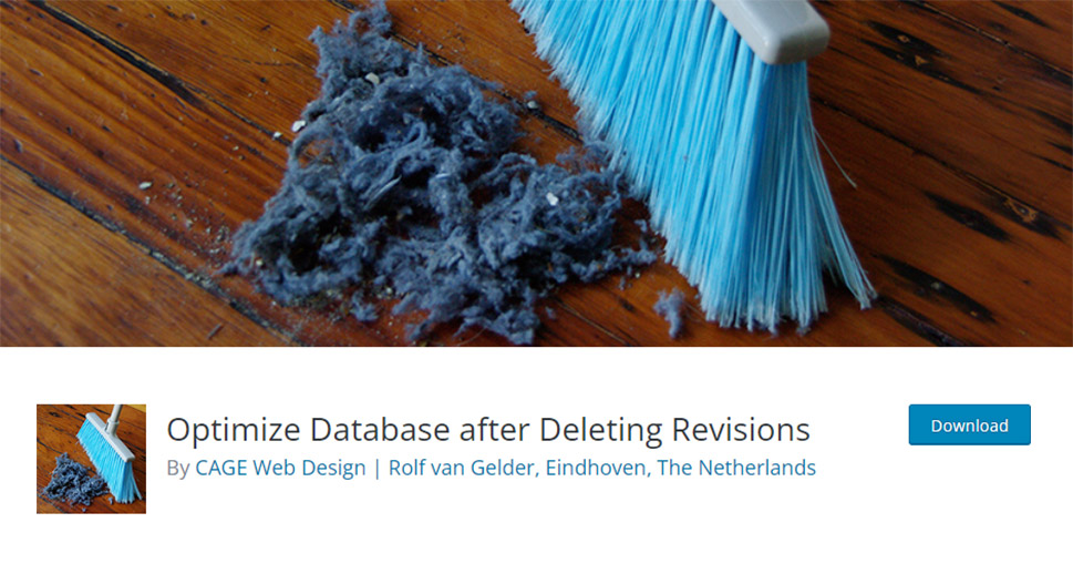 Optimize Database after Deleting Revisions