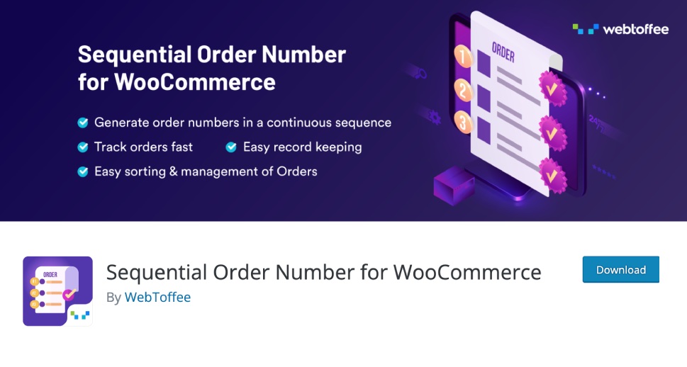 Sequential Order Number for WooCommerce