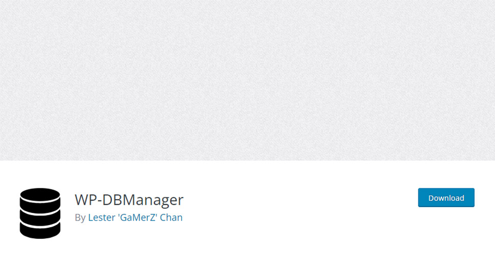 WP-DBManager