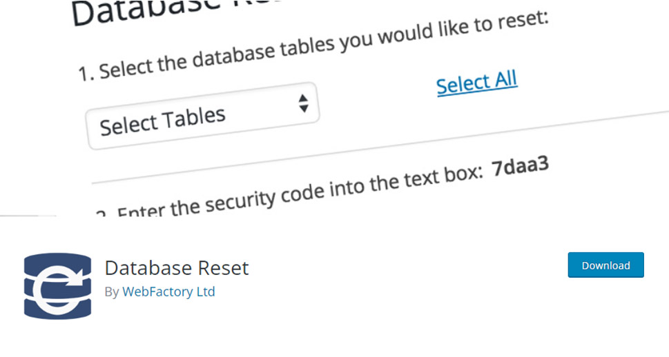 WP Database Reset