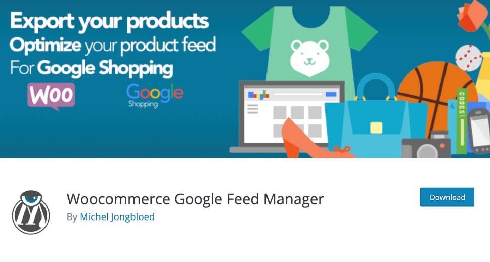 Woocommerce Google Feed Manager