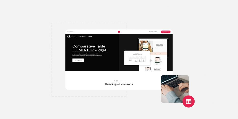 How to Add a Comparative Table to Your WordPress Website - Qode Interactive