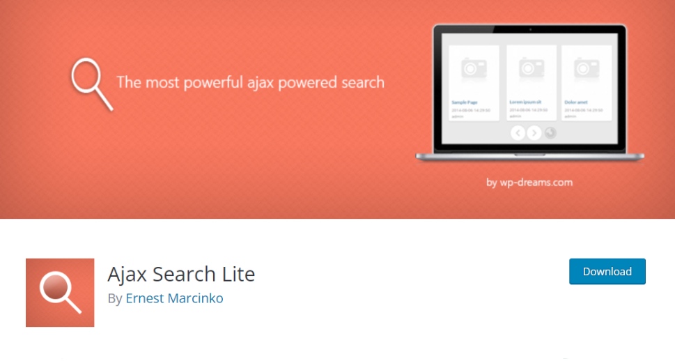 Ajax Search Lite