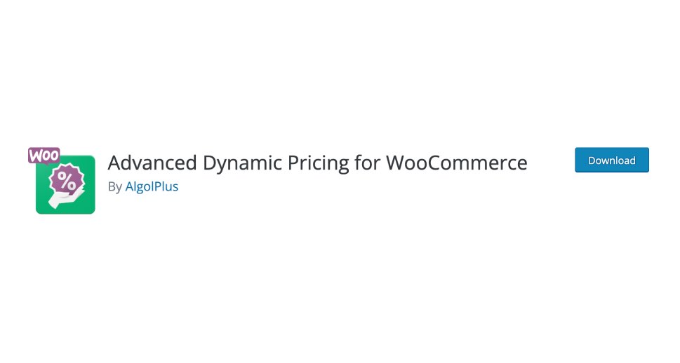 Advanced Dynamic Pricing for WooCommerce