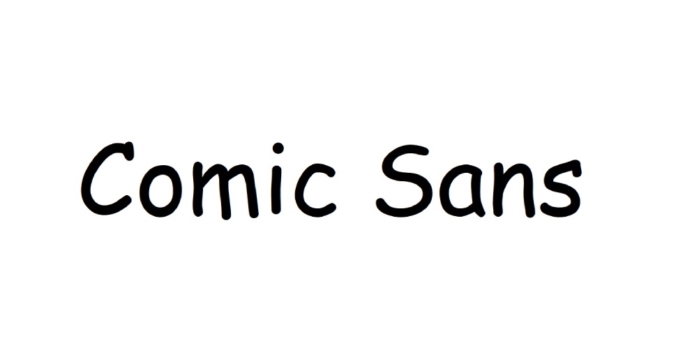 Comic Sans