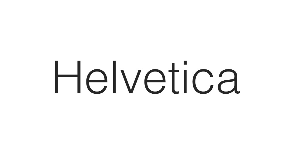 Helvetica