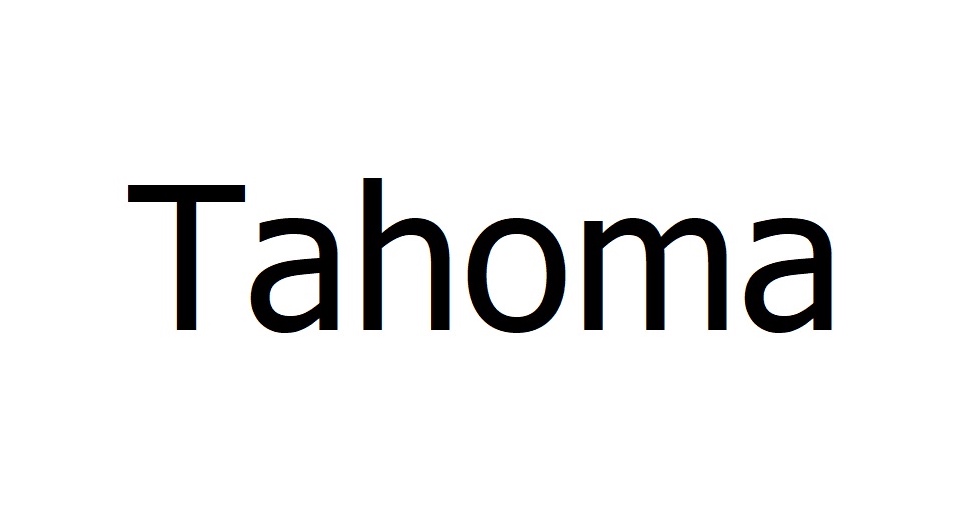 Tahoma