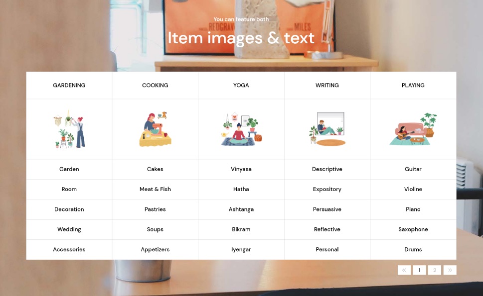 Data Table Elementor Final Look