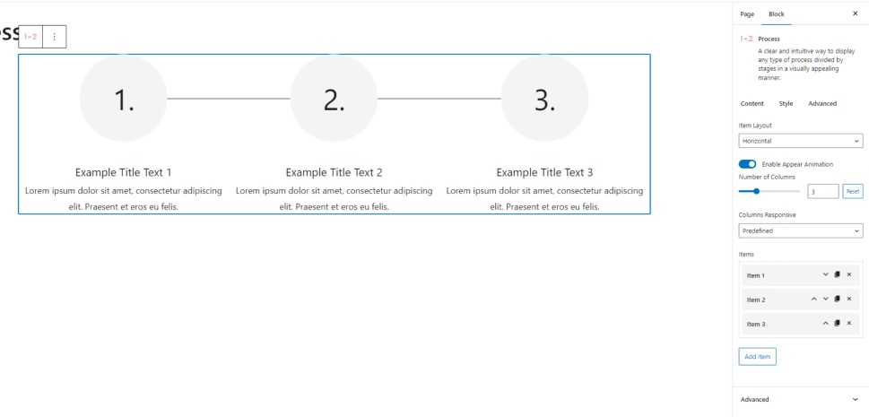 Qi Process Block Default