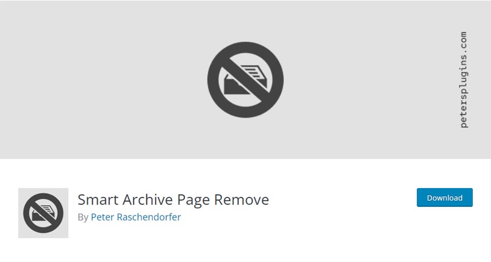 Smart Archive Page Remove