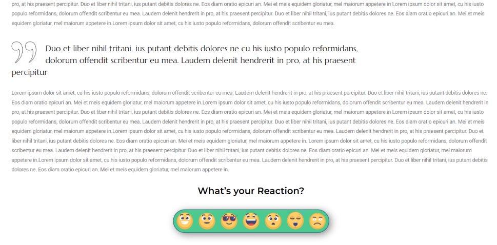 WP Reactions Final Preview