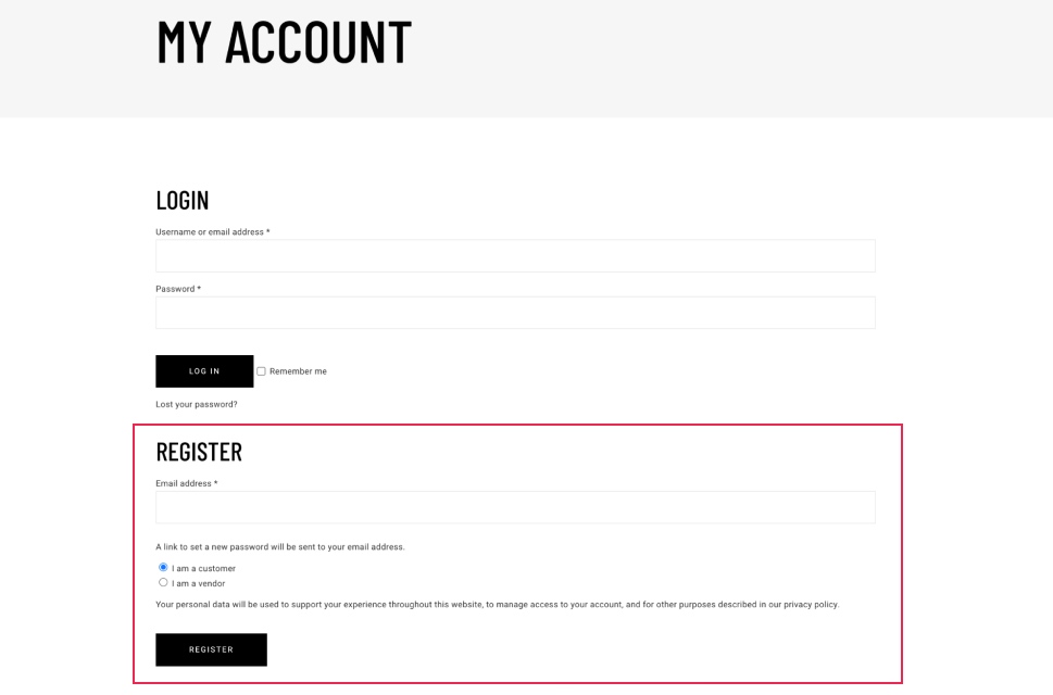 Registration Form