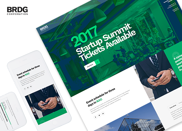 Startup Summit Bridge Theme Demo