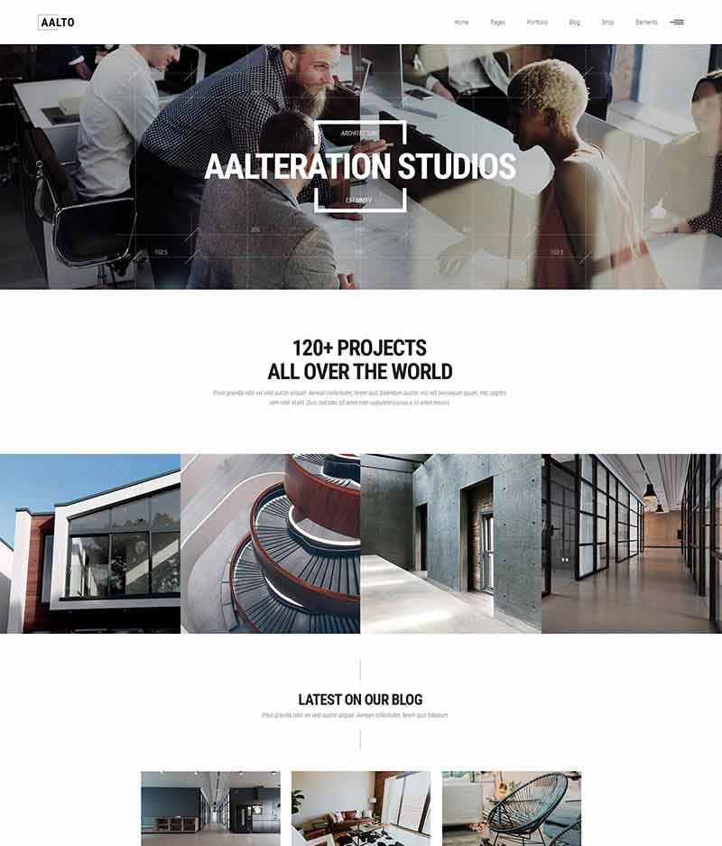 Aalto – Architecture and Interior Design Theme – Qode Interactive