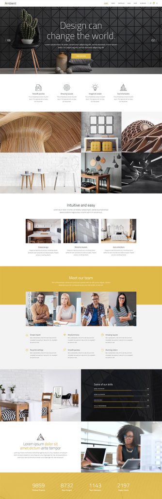 Ambient – Modern Interior Design and Decoration Theme – Qode Interactive