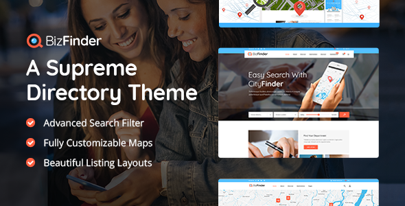 BizFinder WordPress Theme