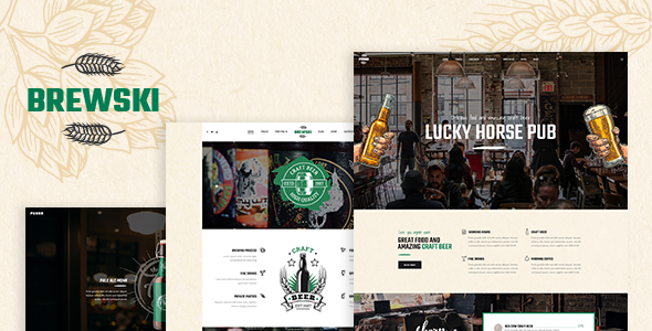 Brewski Wordpress Theme