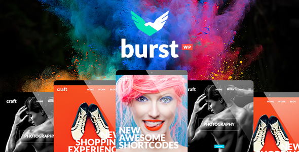 Burst - Creative Design Agency WordPress Theme