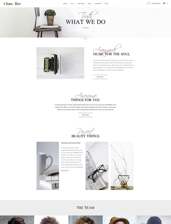 Chandelier – Luxury Theme for Custom Brands – Qode Interactive