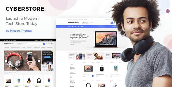 CyberStore Wordpress Theme