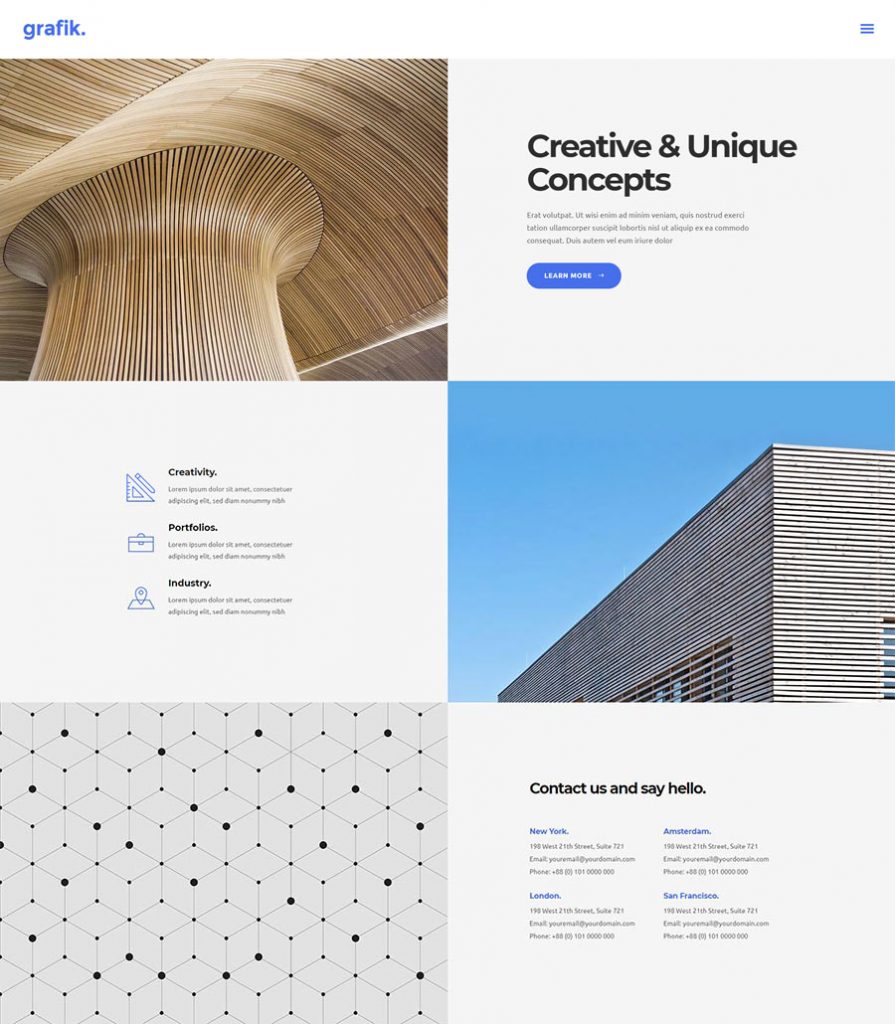 Grafik – Architecture and Design Portfolio Theme – Qode Interactive