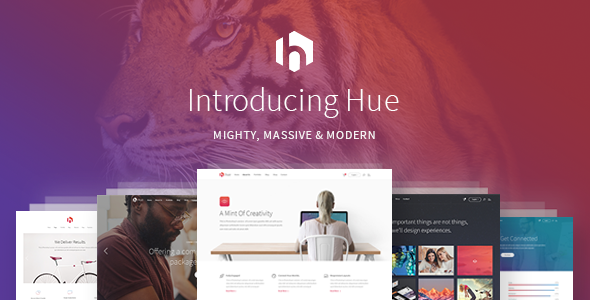 Hue - Startup Landing Page Theme