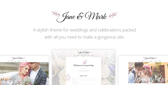 Jane&Mark WordPress Theme