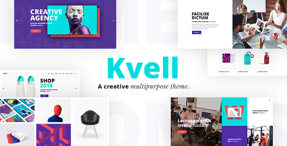 Kvell - A Creative Multipurpose Theme for Freelancers and Agencies