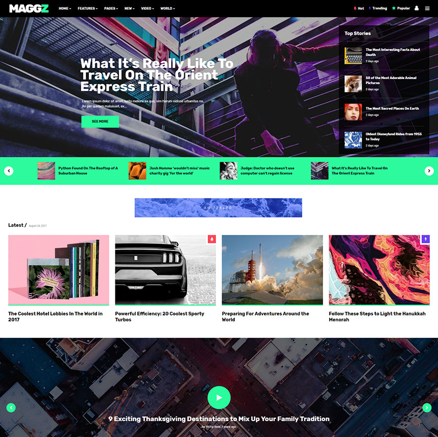 Maggz – Magazine Theme – Qode Interactive