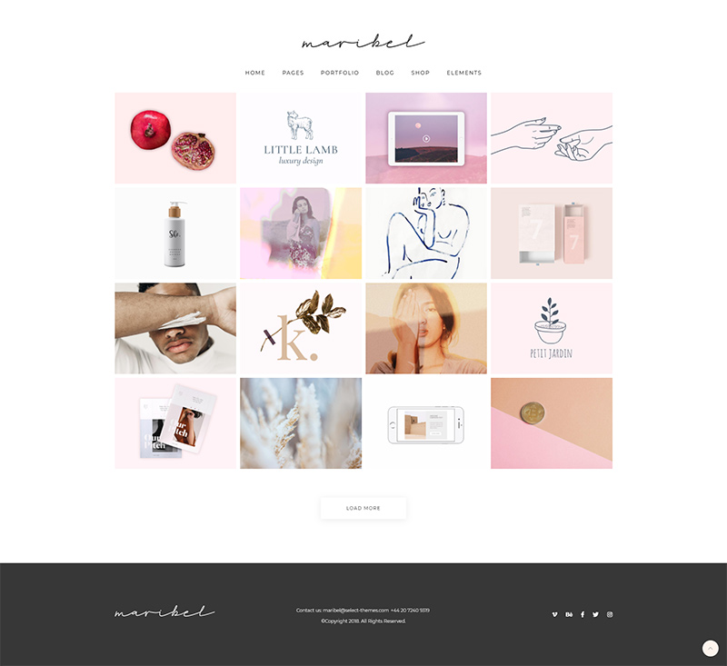 Maribel – Alluring Portfolio Theme for Creatives – Qode Interactive