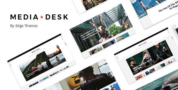MediaDesk - Magazine WordPress Theme
