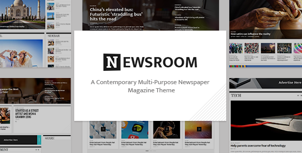 Newsroom Wordpress Theme