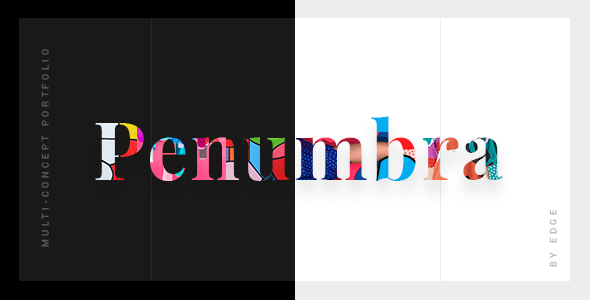 Penumbra - Multi-Concept Design Portfolio Theme