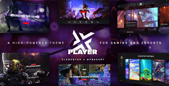 Esport X Gaming - WordPress theme