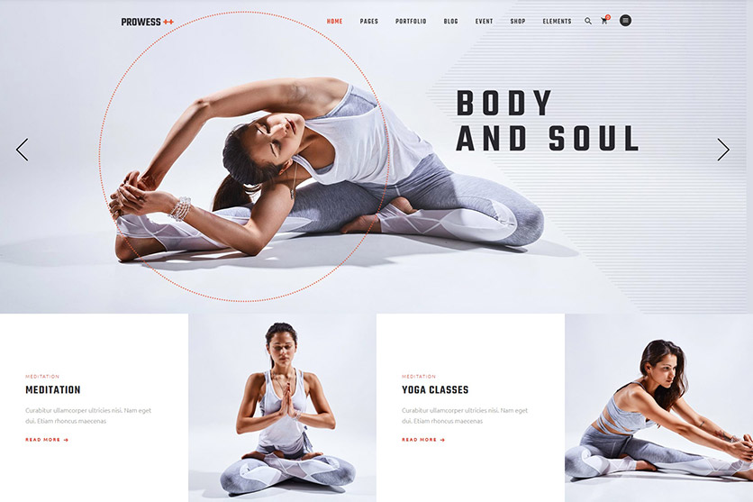 Ashtanga – Yoga Studio Theme – Qode Interactive