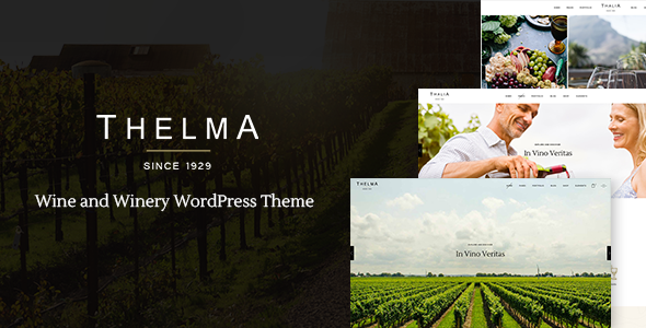 Thelma - Winery WordPress Theme